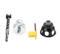 For Precise Vertical Hole Puncher with Aluminum Alloy Build and Drill Bushings for Consistent Hole Alignment in Woodworking Tasks (A)