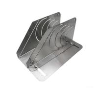 for PRECISION 45° Rubber Insulation Pipe Cutter Professional Foam Pipe Cutter Tool Insulation Cutting Fixture Stainless Steel Rubber Pipe Insulation Cutter Guide(A)