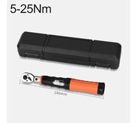 for Precision Torque Wrench with 72-Tooth Ratchet Mechanism - 1/4 Inch Square Drive, ±3% Accuracy, 5 to 25 Newton-Meters Range (A)