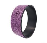 For Pregnant Women and Children Yoga Support Wheel for Backbend Assistance and Core Muscle Development Training (Purple)