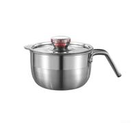 For Premium 304 Stainless Steel Egg Separator Set Including Cup And Dust Proof Lid For Baking Cakes Cookies And Making Baby Food Custard Silver Color Large Size(Set of 3)