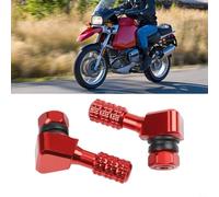 for Premium 90 Degree Angled Bent Valve Stem for Motorcycles - CNC Aluminium Alloy Tire Valve Stems Tubeless Wheel Replacement Anti-Leak Design Various Colors(Blue)