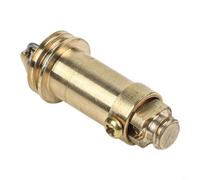 For Premium Brass Basin Waste With Reliable Spring Click Clack System For Standard Bathroom Sink Drain Replacement Easy Thread Setup Bounce Valve Mechanism Gold Tone Long Lasting Fixture(1pc)