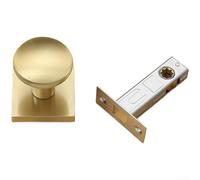 For Premium Copper Door Lock With Smooth Single Handle For 35mm 50mm Thick Wooden Doors Elegant Flush Mount Design Black(E)