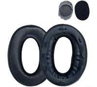 for premium Ear Pads for Sony WH-1000XM2 and MDR-1000X - Protein Leather Replacement Cushions with Memory Foam Core Noise Cancelling(Black)