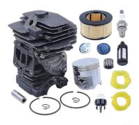 for premium MS251 Cylinder Assembly for durable for forest Tool(A) | Fits MS251 models, 0.65kg light weight, seamless replacement, forestry saw part, easy handling