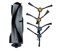 for premium Replacement Roller Brush and 4 Side Brushes for Silvercrest SSR1 SSRA1 for a9s A9 A7 L100 Robot Vacuum Cleaner Deep Clean Tools