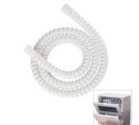 for Premium Thickened PVC Drain Hose for Panasonic Dishwashers - Flexible 12mm Inner Diameter Corrugated Waste Pipe Extension Kit 1.5m(1M)