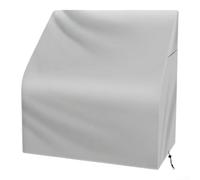 For Premium Waterproof Pontoon Boat Seat Covers Swingback Console Protector Heavy Duty Oxford Cloth Shield Against Rain Uv Salt Spray And Dust For Captain Chairs Fishing Boats Grey Large Size 39 Inch