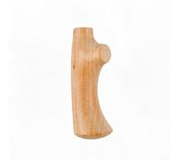 for premium Wooden Fishing Handle 4.5cm DIY Custom Fit for(Curved)