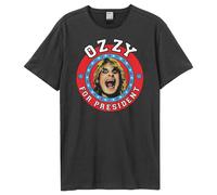 For President Ozzy Osbourne T-Shirt Amplified Charcoal XS