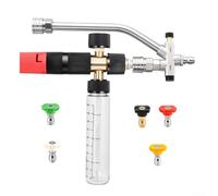 For Pressure Washer Foam Built For For Tool For Daily Foam Use Adjustable Top Knob Control And Dual-End Connector Configuration