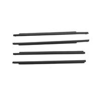 for Prius 2004-2015 Window Weatherstrip Side Door Outer Glass Rubber Belt Moulding Trim Waterproof Sealing Protector(Style 1)