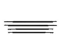 for Prius 2004-2015 Window Weatherstrip Side Door Outer Glass Rubber Belt Moulding Trim Waterproof Sealing Protector(Style 2)
