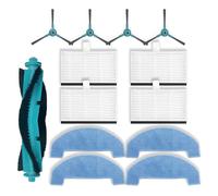 For Proscenic Q8 / Q8Max, Mova E10, Ultenic D10, Ultenic T10 Lite Vacuum Parts Main Side Brush Hepa Filter Mop Cloth