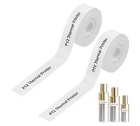 for PRT Label Tape, 2pcs Waterproof Label Maker Tape - Self Adhesive for DIY Marking of Name Price Shelf Life & Classification Compatible with Qutie/H11 Labels Printer (15mmx4m/Roll)