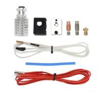 For Prusa S S+ For 3D Printer Extruder Kit with CNC Heating Block and Uniform Wall Brass Nozzle for V6 Extrusion Head