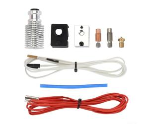 For Prusa S S+ For 3D Printer Extruder Kit with CNC Heating Block and Uniform Wall Brass Nozzle for V6 Extrusion Head