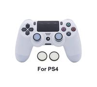 (For PS4 White) Luminous Glowing in Dark Protective Cover For PS3 PS4 PS5 Xbox Switch Pro Game Controller Skin Silicone Covers Accessories
