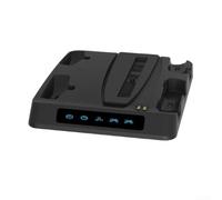 for ps5 Controller Charging Station with Cooling Fan Dual Slot ABS Dual Charger Stand for for ps5 Edge and Portal Black Gaming Headset Holder Stand with Controller Cooler 29cm Fast Charge for for ps5