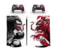 (for PS5 Digital Version ) Venom Carnage Skin Stickers Decals for PS5 Marvel
