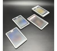 for PSA for CGC Graded Card Cases Ultra Pure White Metal Protector for Sports Star Card Brick Magnetic Display Case Shockproof and Scratch-Resistant Collection Holder (for Card Brick 75-130PT - 1 PC)