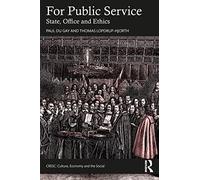 For Public Service: State, Office and Ethics (CRESC)