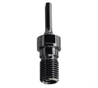 for Puupaa Hex Shank Keyless Drill Chuck Conversion Tool Adapter, Core Drill Bit Adapter 1-1/4-7UNC Thread Core Bits, Male to Hexagonal Shank Conversion(1 Pcs)