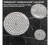 For PVC Vent Pipe Exhaust Hood Mesh Cover Made from 304 Stainless Steel, Featuring Anti Pest Design and Polished for Rust Resistance and Extended Service (For 75mm Pipe)