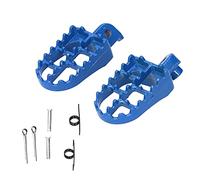 For Pw50 Pw80 Tw200 Ttr90 Ttr90E Dirt Bike Motocross Motorcycle Pedals Footpegs Aluminium Footrest Foot Pegs Rest Anodizing Cycling Motorbike Accessories Bike Motocross 1Pair Bearings Pedal Step Alumi