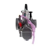For PWK 24 26 28 30 32 34mm Scooter 2T 4T ATV Motorcycle Flat Curtain Carburetor Dirt Bike Motocross Accessories(24mm)