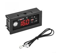 for pwm Fan Controller with Digital Temperature Display - 4 Wire PC Fan Hub for CPU Cooling - Auto Control 1-100% - DC 12V Server Desktop Case Cooling Adapter(A)