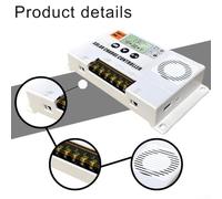 For PWM Solar Charge Controller 10A20A30A for 12V 24V Systems with Smart Features for Diverse Applications (10A)