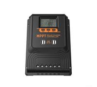 For PWM Solar Controller Intelligent Voltage Detection 12V 24V 36V 48V User-Friendly LCD Display Three-Stage Charging Mode Multiple Load Controls Overvoltage Short C(80A)