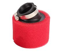 For Pz30 Carburetor 200cc 250cc ATV PIT BIKE Motorcycle 35 38 42 45 48mm Air Filter Angled Foam Pod Cleaner Air Filter(48mm stright black)