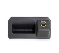 For Q2 Q3 Q5 A5 2017 2018 2019 AHD 1080P Car Rear View Reverse Trunk Handle Camera Car Backup Camera(Yellow lens)
