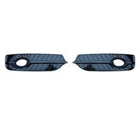 For Q3 2013 2014 2015 Car Front Bumper Honeycomb Fog Lamp Frame Hollow Grille Under The Net Front Bumper Fog Grille