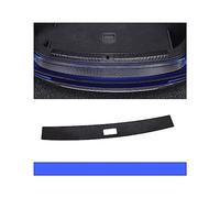 For Q3 2019 2020 2021 2022 2023 Car Trunk Door Sill Scuff Plate Stickers Protector Carbon Leather Anti Kick Strip IENQBVL(Outer)