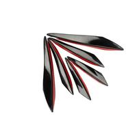 For Q3 Q5 SQ5 Q7 A1 A3 S3 A4 S4 RS4 RS5 A5 A6 S6 C6 C7 S5 A7 S7 A8 Car Styling Accessories Front Bumper Spoiler Universal(Glossy Black)