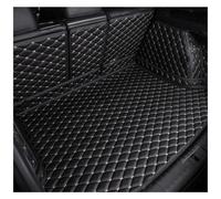 For Q3 Sportback 2020-2024 2023 2022 2021 Auto Full Coverage Trunk Mat Car Pad Cargo Liner Interior Protector Full Coverage Boot Protector(Black-Beige)