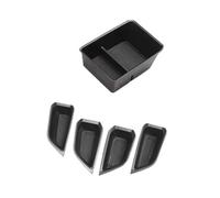For Q4 For E-Tron 2019-2024 Car Central Container Tray Armrest Door Storage Box Internal Manager Accessories Interior Decoration (Size 5pcs)