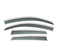 For Q5 2008-2017 2018-2020 2021 For E-tron 2022 Window Visor Air Deflectors Guard Rain Wind Vent Awnings Shelters Window Visor Guards Cover(08-17 4PCS)