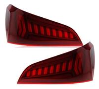 For Q5 2008-2017 2Pcs Car Led Taillights Rear Running Brake Sequential Turn Signal Light Rear Tail Light Assembly