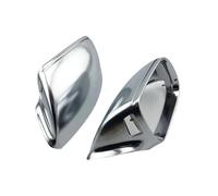 For Q5 2009 2010 2011-2015 For Q7 2009-2017 Auto Side Mirror Cover Caps Rearview Mirror Housing Silver Matt(With holes)