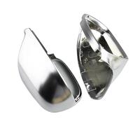 For Q5 2009 2010 2011-2015 For Q7 2009-2017 Auto Side Mirror Cover Caps Rearview Mirror Housing Silver Matt(NO holes)