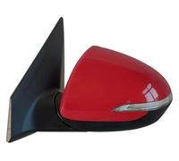 For Q5 2009-2015 Exterior Mirror Heated Turn Signal Power Folding Replacement 17 Wire Auto Electric Mirrors(Black-Left(Side),11 Wire)