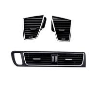 For Q5 2009-2018 Front Dash Middle Air Conditioner AC Vent Grille Frame Outlet Assembly 8R1820951 AC Vent Grille Outlet(3 Pcs)