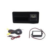 For Q5 2010-2018 CCD HD Golden Fisheye Rear View Camera Car Trunk Handle Reverse Monitor Rear View Camera(Camera Rectifier)