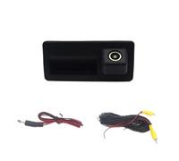For Q5 2010-2018 CCD HD Golden Fisheye Rear View Camera Car Trunk Handle Reverse Monitor Rear View Camera(Camera)