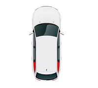 For Q5 80A SUV 2018-2024 Magnetic Car Front Windshield Sunshade Cover Rear Side Window Mesh Sun Shade Visor Curtain Window Sun Shade Sunshade(Rear 2pc)